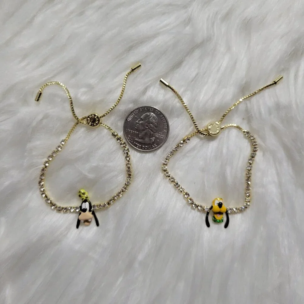 Disney x Baublebar Goofy & Pluto Bracelet Set